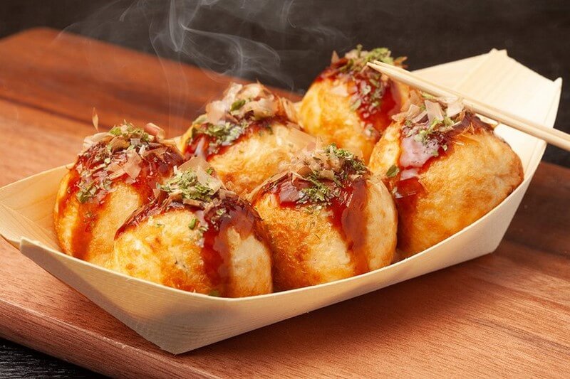 Món Takoyaki đặc sản ẩm thực Osaka