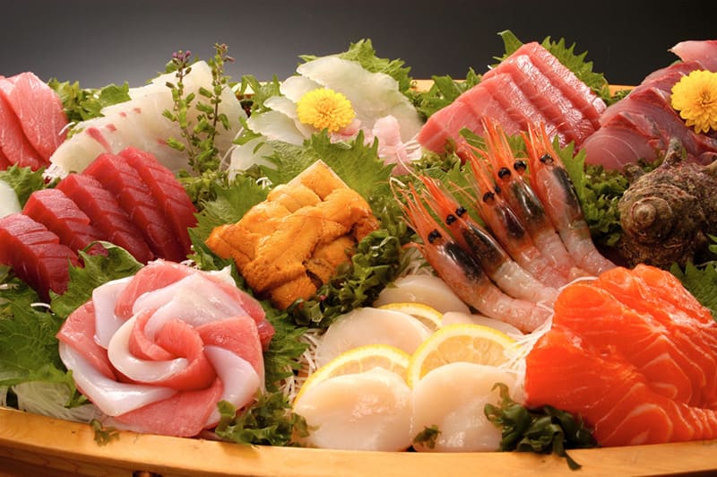 Sự tươi ngon, hấp dẫn của món ăn Sashimi