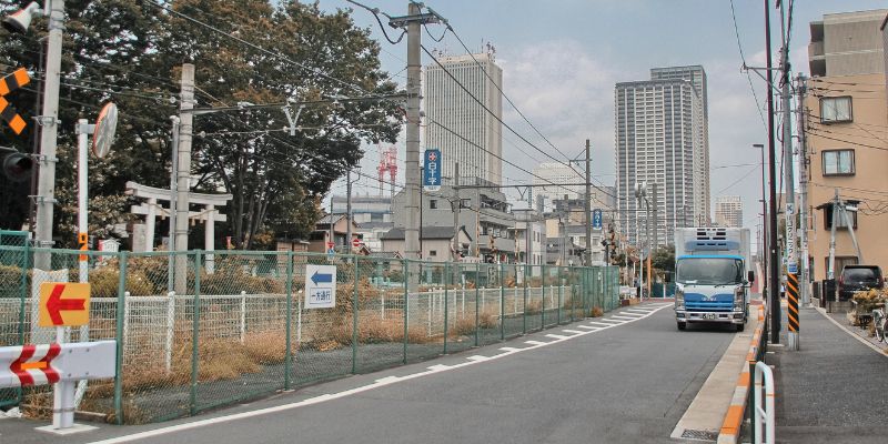 Đường phố Nhật Bản rất sạch sẽ