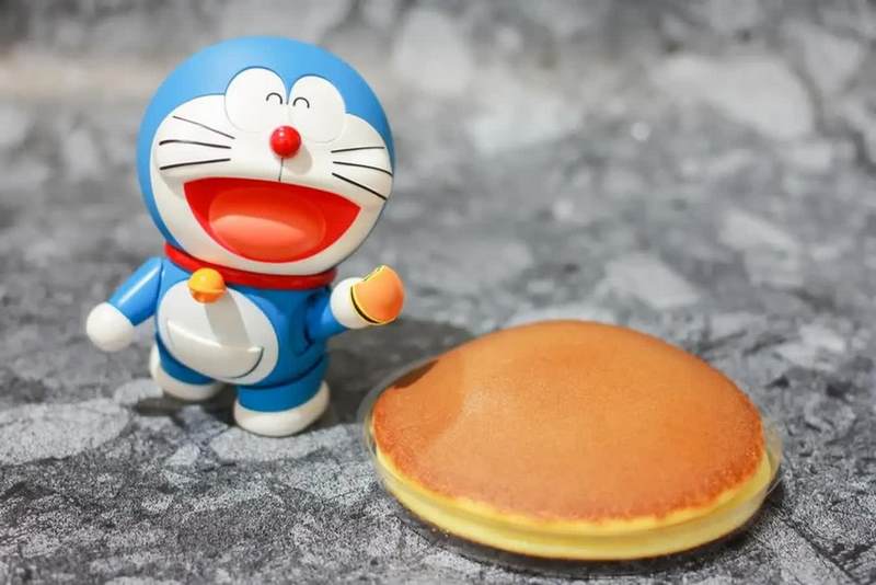 Bánh rán Dorayaki gắn liền với bộ phim hoạt hình Doraemon huyền thoại