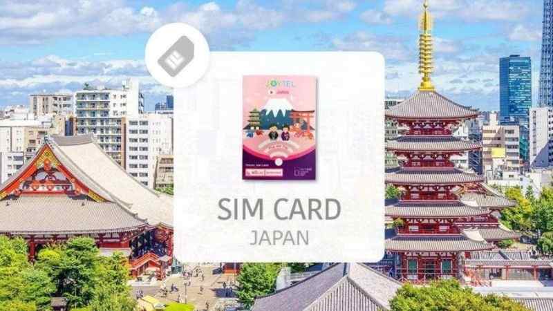Sim 4G Nhật Bản được thiết kế dành cho khách du lịch