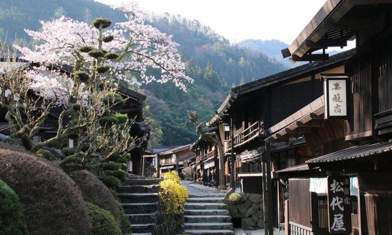 Thị trấn trọ Tsumago mang đến cảm giác hoài niệm xưa